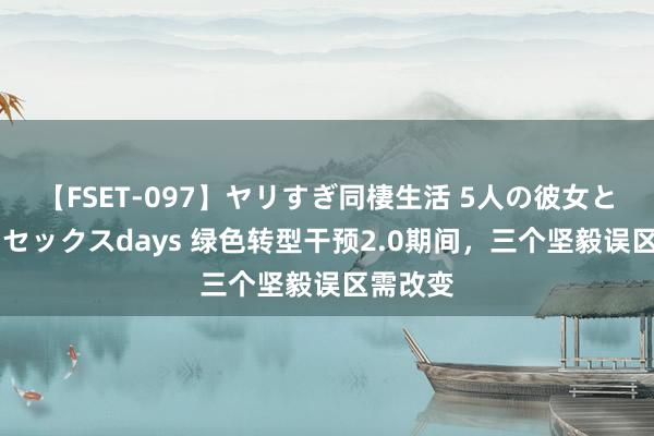 【FSET-097】ヤリすぎ同棲生活 5人の彼女と24時間セックスdays 绿色转型干预2.0期间，三个坚毅误区需改变