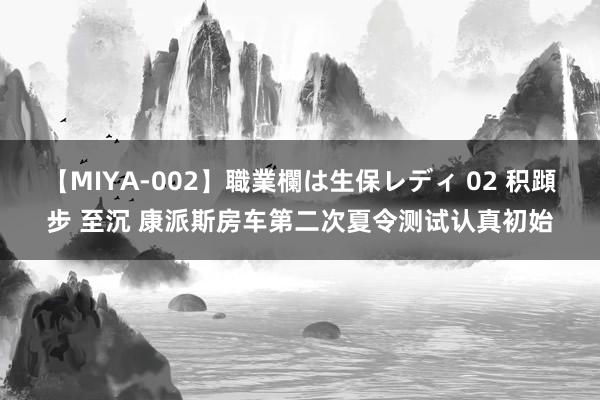 【MIYA-002】職業欄は生保レディ 02 积蹞步 至沉 康派斯房车第二次夏令测试认真初始